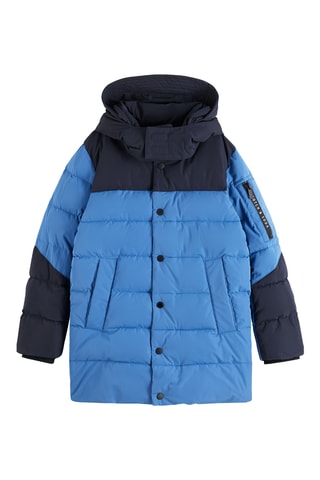 Doudoune à capuche - Bleu marine