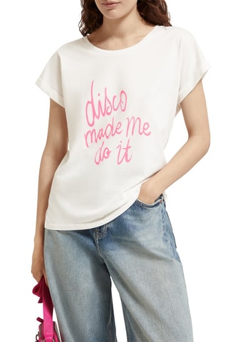 T-shirt en coton biologique - Blanc