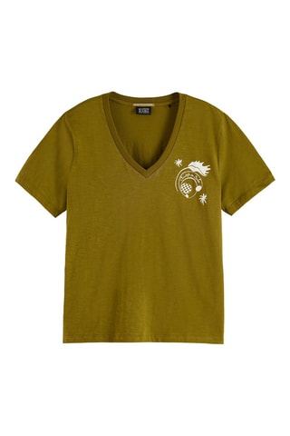 T-shirt regular - Kaki