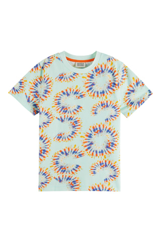 T-shirt en coton biologique - Vert clair