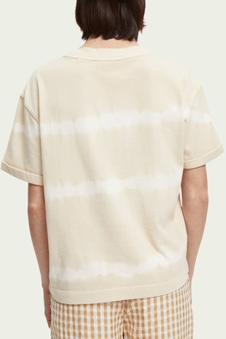 T-shirt en coton biologique - Beige