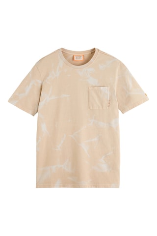 T-shirt tie and dye - Beige