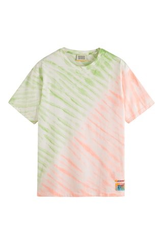 T-shirt tie and dye - Blanc