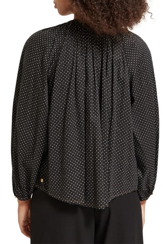 Blouse en coton biologique - Noir