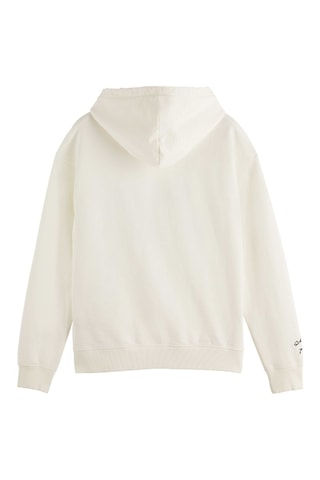 Sweat à capuche - Ecru