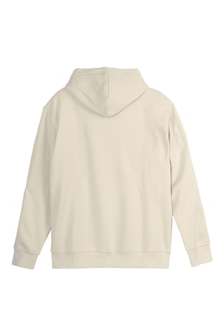 Sweat relaxed à capuche - Beige