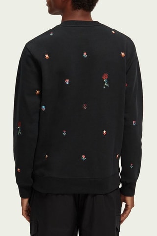 Sweat en coton biologique - Noir