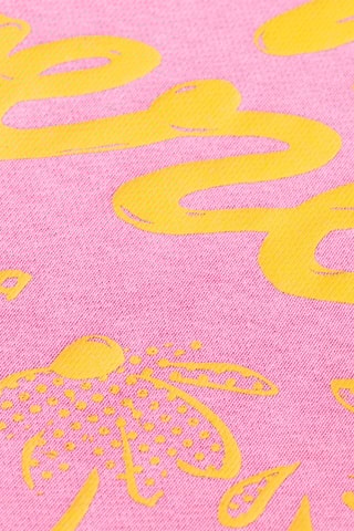 Sweat à capuche Fuchsia