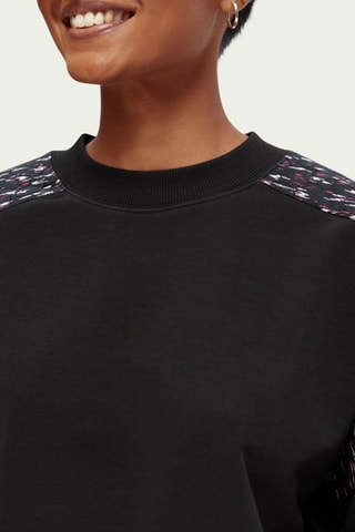 Sweat en coton biologique - Noir