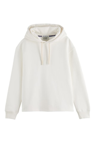 Sweat relaxed en coton biologique - Blanc