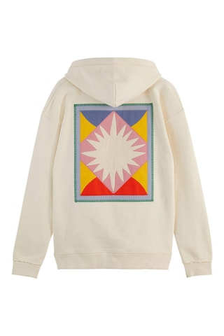 Sweat à capuche - Ecru