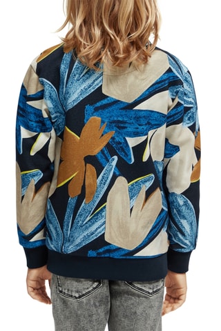 Sweat en coton biologique - Bleu