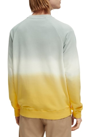 Sweat tie and dye - Gris et jaune