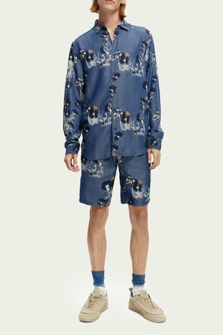 Short relaxed - Bleu marine