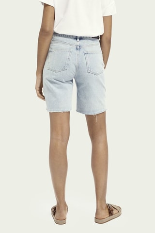 Short en jean et coton biologique - Ciel