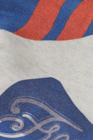 Short - Gris clair chiné et bleu foncé