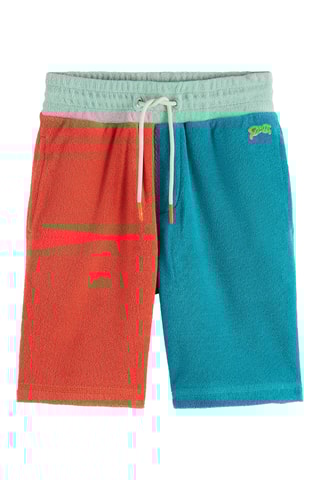 Short - Bleu et rouge