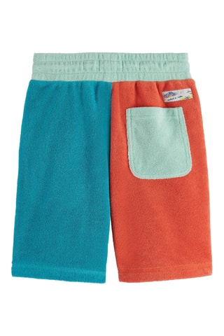 Short - Bleu et rouge