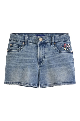 Short en jean - Bleu