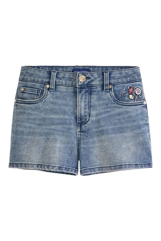 Short en jean - Bleu