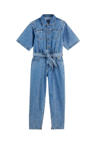 Combinaison en jean - Bleu