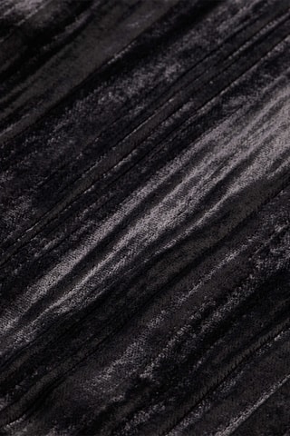 Jupe longue en velours - Noir