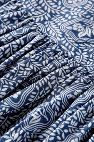 Jupe patineuse - Bleu cobalt