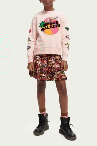 Jupe volantée - Noir