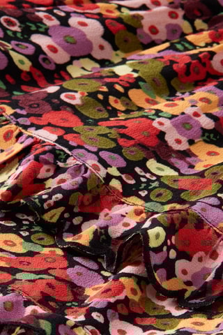 Jupe volantée - Noir