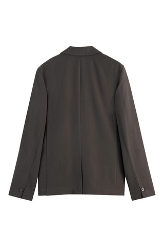 Blazer relaxed - Gris foncé