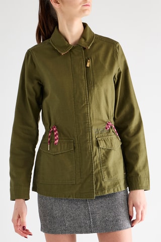 Veste en coton biologique - Vert