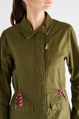 Veste en coton biologique - Vert