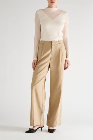 Pantalon wide legs - Beige