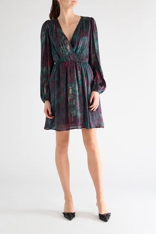 Robe portefeuille - Violet