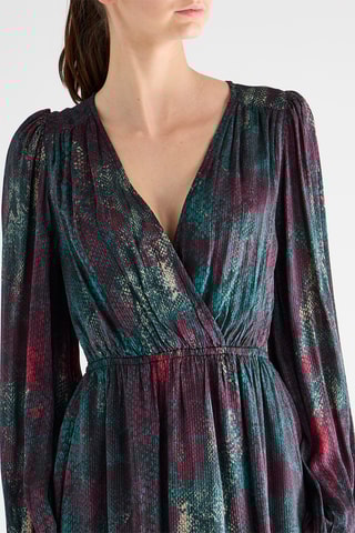 Robe portefeuille - Violet