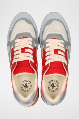 Baskets en nubuck - Ciel