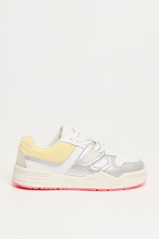 Baskets en cuir - Blanc