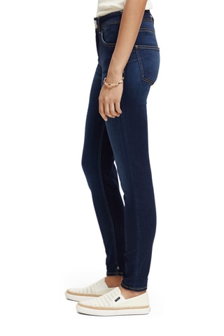 Jean skinny en coton biologique - Indigo