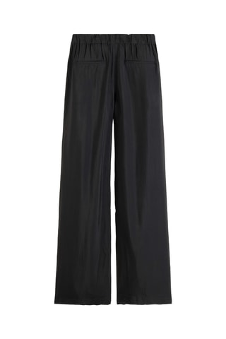 Pantalon taille haute - Noir