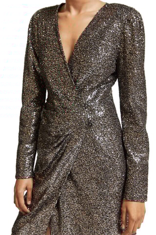 Robe portefeuille - Marron