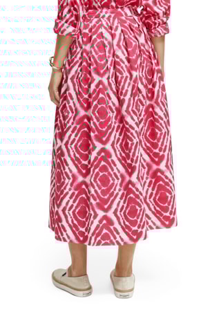Jupe plissée tye and die - Rose
