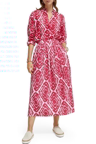 Jupe plissée tye and die - Rose