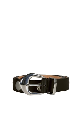 Ceinture en cuir - Noir