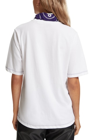 T-shirt relaxed - Blanc