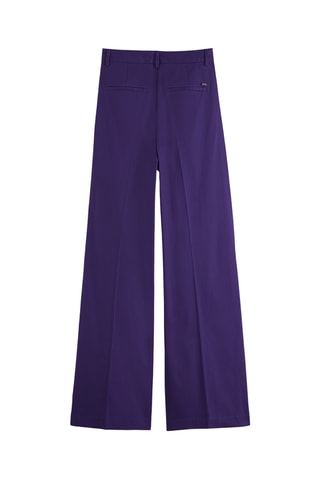 Pantalon wide leg - Violet