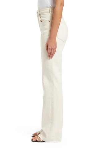 Jean bootcut en coton biologique - Beige