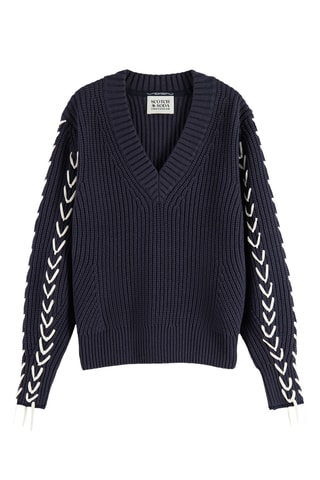 Pull en coton biologique - Noir