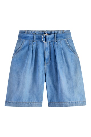 Short en jean - Bleu