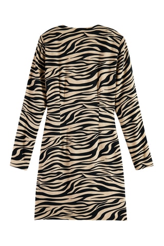 Robe portefeuille - Beige