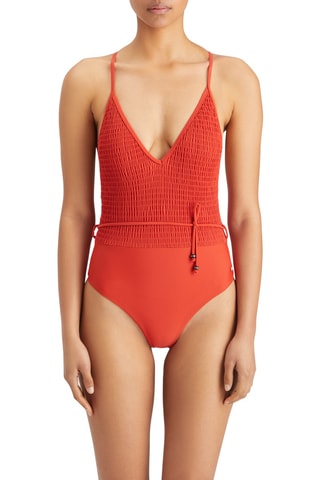 Maillot 1 pièce - Rouge